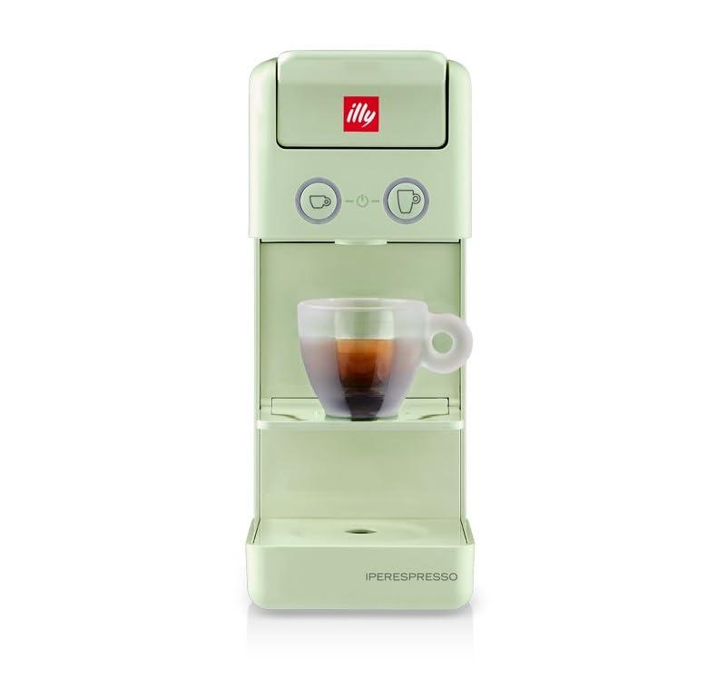 Macchina da Caffè Illy Y3.3 Verde Smeraldo a Capsule Iperespresso