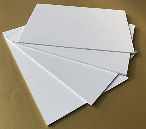 Pannello Forex PVC Bianco - Spessore 3/5 mm - Leggero e Resistente - Varie Misure