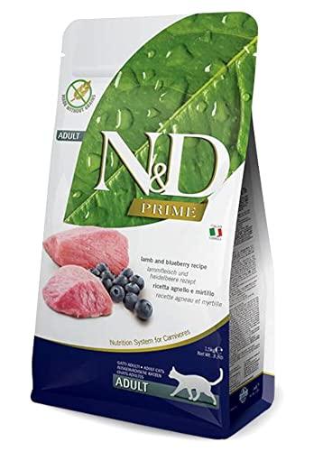 N&D Prime Cat Lamb & Blueberry Adult - 10kg