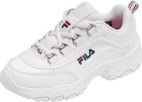 Fila Strada Low Kids Sneaker Bianca