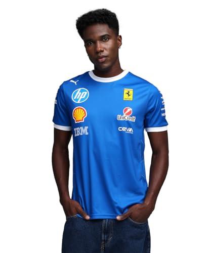 PUMA Scuderia Ferrari Monza 2025 T-Shirt Edizione Speciale - Blu