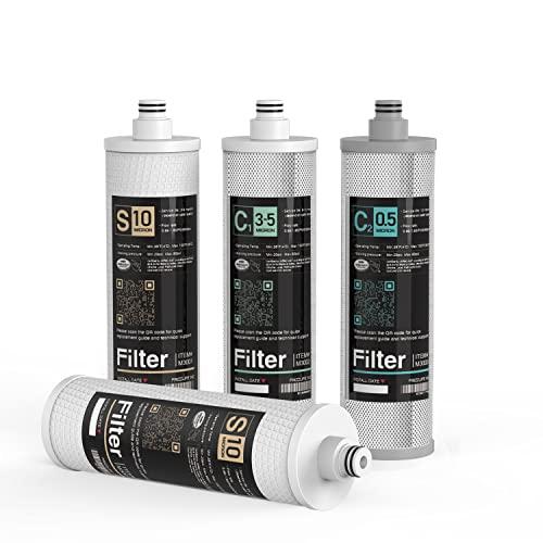 Frizzlife M3005 - Set di cartucce filtranti di ricambio (4 pezzi)