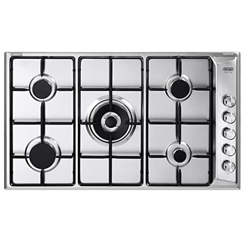 De'Longhi DLI 59 DD - Piano Cottura a Gas 90 cm Acciaio Inox