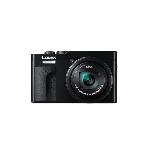 Panasonic LUMIX DC-TZ99E-K Fotocamera Compatta da Viaggio con Zoom, Obiettivo LEICA DC, Zoom 30x, 20,3MP, Video 4K 30p, Monitor Inclinabile, Wi-Fi, Bluetooth, Nero