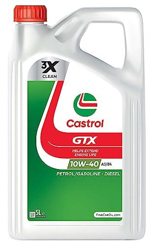 Castrol GTX 10W-40 A3/B4 Olio Motore - 5 Litri