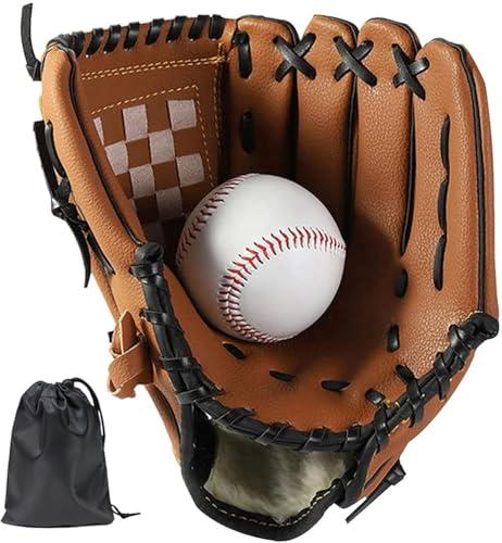 LeapBeast Guanto da Baseball in PU con Palla Inclusa - Ideale per Allenamento e Gioco
