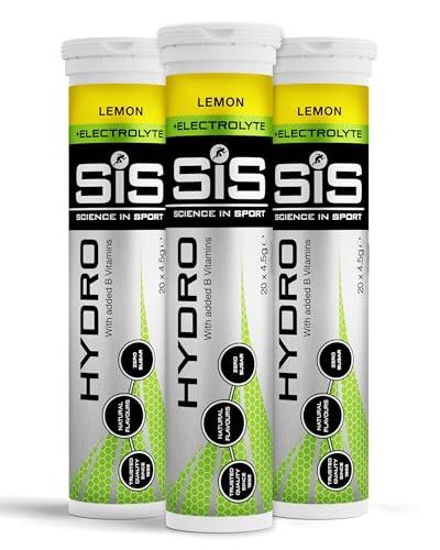 Science in Sport Hydro Compresse 60 pz. Limone - Compresse di Elettroliti, Vegan, Compresse effervescenti per l'Idratazione e per un bilancio equilibrato degli elettroliti (La confezione può variare)