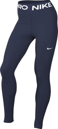 Nike Leggings da Donna NP 365 Midnight Navy/White
