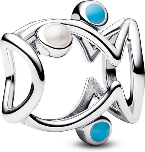 PANDORA Moments 793819C01 - Ciondolo Pesce Openwork Argento Sterling