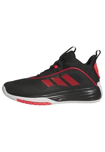 Adidas OwnTheGame 3.0 Scarpe da Basket Uomo Nero/Rosso/Bianco