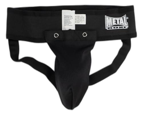 Metal Boxe Conchiglia Protettiva Uomo - Taglia M, Nero