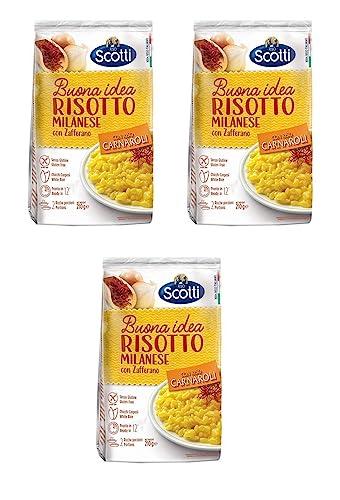 Riso Scotti Buona Idea Risotto Milanese con Zafferano ambrato