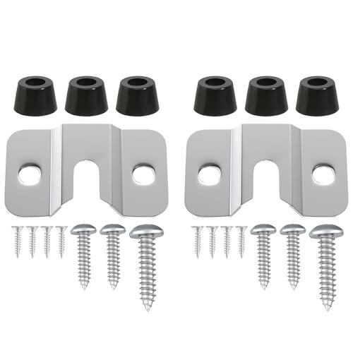 CyeeLife Set di 2 supporti da parete per freccette in acciaio