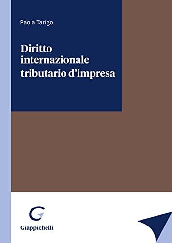 Diritto Internazionale Tributario d'Impresa - Giappichelli