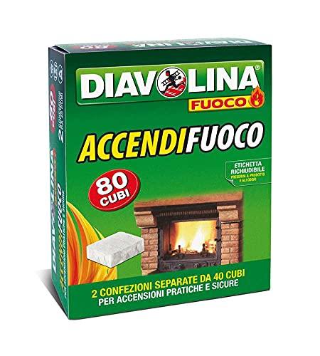 Diavolina Accendifuoco 80 Cubi