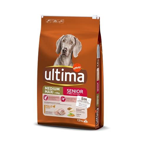 Ultima Cibo per Cani Medium-Maxi Senior con Pollo - 7.5 kg