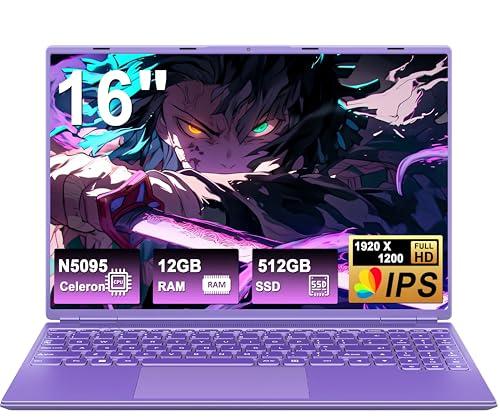 NOTODD PC Portatile 16 Pollici - Viola