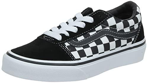 Vans Ward Checkered Black True White - Sneaker Unisex Bambini e Ragazzi