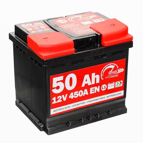 Speed Batteria auto L1 50 Ah 12V 450A EN polo positivo a destra