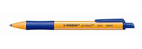 Stabilo Pointball Penna a Sfera Blu - Confezione da 5