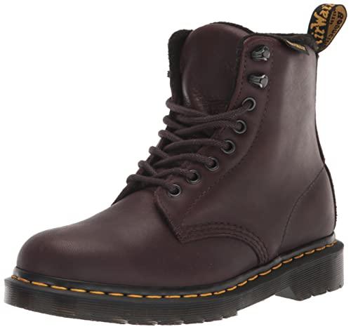 Dr. Martens 1460 Pascal, Anfibi Unisex-Adulto, Marrone Scuro, 44 EU