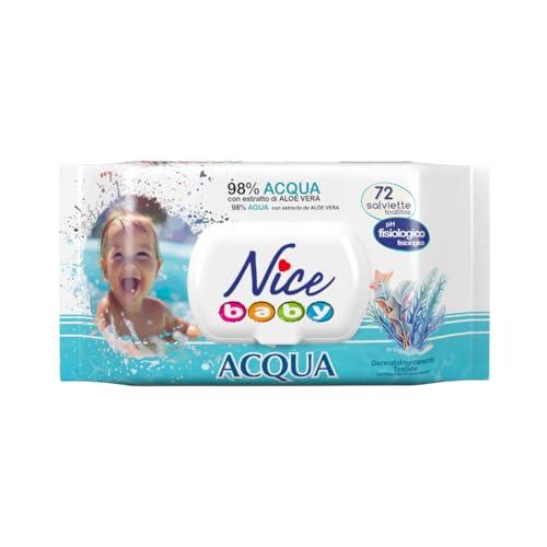 Nice Baby Acqua Salviette per Cambio Pannolino