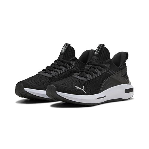 Puma Softride Enzo 5 Hype Unisex - Scarpe da Corsa, Nero/Bianco/Argento