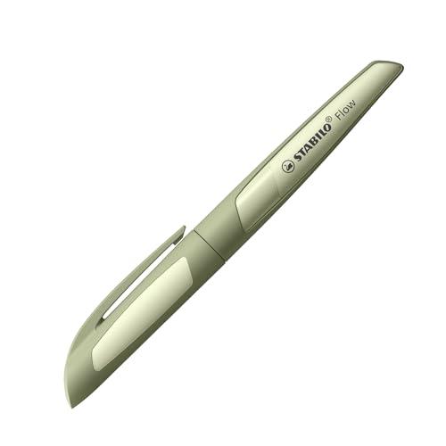 STABILO Flow MONOCHROME Penna Stilografica Verde Oliva