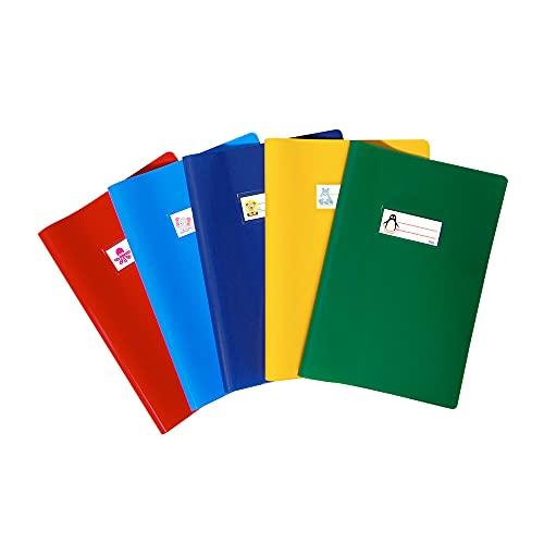 Favorit Copertine per Quaderni A4 - 10 Pezzi Multicolore