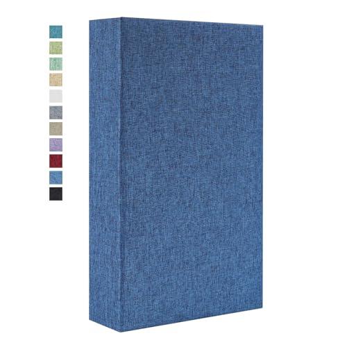 Vienrose Album Foto 10x15 cm, 300 Tasche, Copertina in Lino Blu