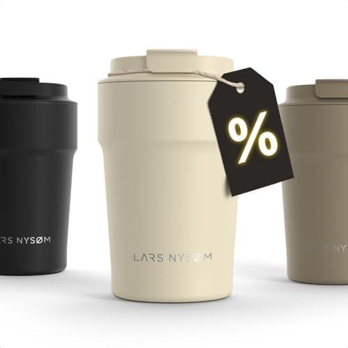 LARS NYSØM Tazza Termica da Viaggio Almond Beige 380ml