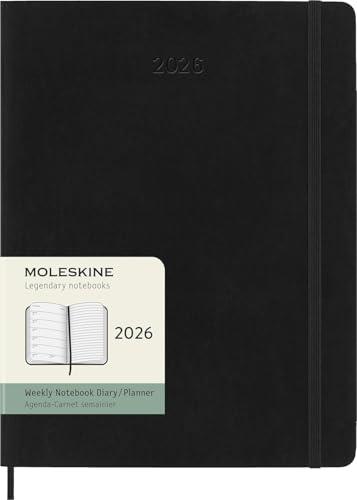 Moleskine Agenda Settimanale 2026 XL Nera