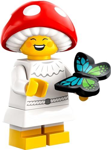 Selezione: Lego 71045 Minifigure – Serie 25 – Minifigures – Personaggi da collezione Lego + cartolina gratuita (06 – fungo moscerino)