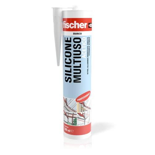 Fischer Silicone Acetico Multiuso Bianco SAM 280ml