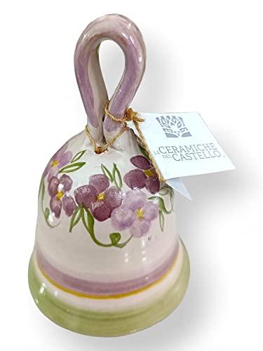 Campanella in Ceramica Decorata a Mano - Le Ceramiche del Castello