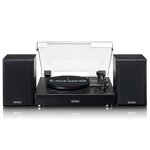Lenco LS-101 Giradischi Bluetooth con Altoparlanti Esterni