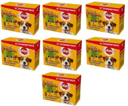 PEDIGREE DOGCARE Pouch Wet (Mixed) Chunks in Gravy Adult - Multipack 84 x 100 g