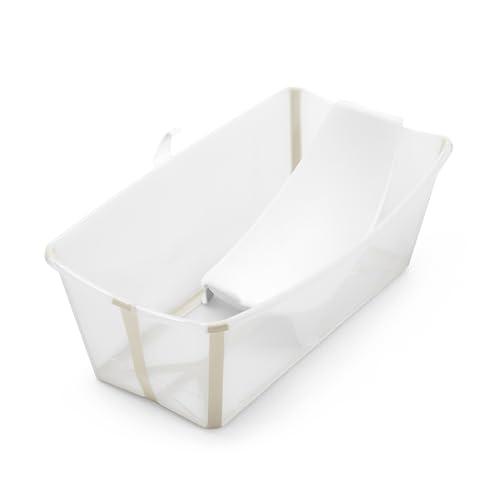Stokke Flexi Bath (Sandy Beige) con Supporto per neonati