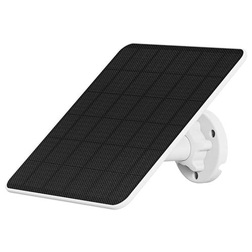 NIVIAN NV-SOLAR5V-6W Pannello Solare 6W per Telecamere di Sicurezza IP con Connettore USB-C