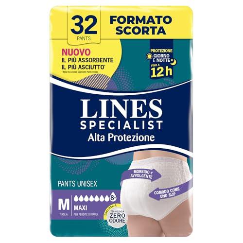 Lines Specialist Pants Maxi Unisex Taglia M - Scorta Mensile (32 Mutande)