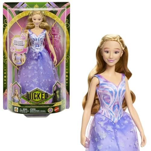 Mattel Universal Wicked: For Good - Glinda Cantante, bambola da collezione