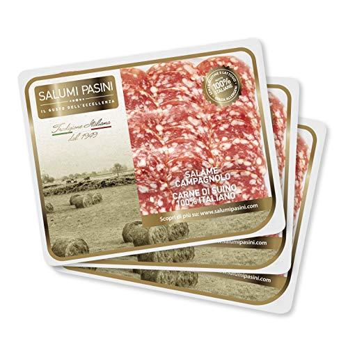 Salame Campagnolo Salumi Pasini® - 3 Vaschette (210g Totali)