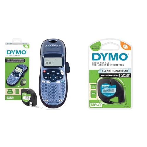 DYMO LetraTag LT-100T Etichettatrice con Nastro Trasparente