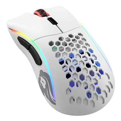 Glorious Model D- Wireless Bianco Opaco - Mouse Gaming Ultraleggero