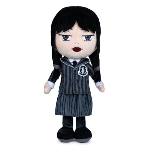 Play by Play Peluche Mercoledi WEDNESDAY Addams DIVISA SCUOLA - Altezza 32cm