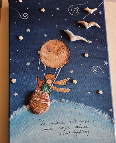 Quadro Piccolo Principe personalizzabile