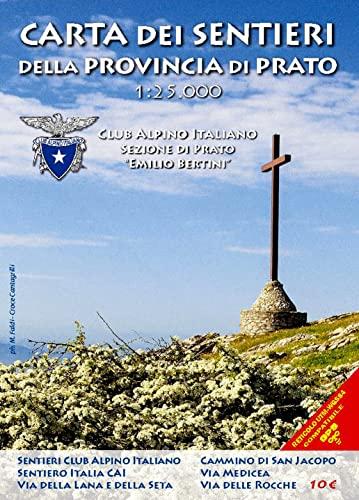 Carta dei sentieri della Provincia di Prato 1:25.000