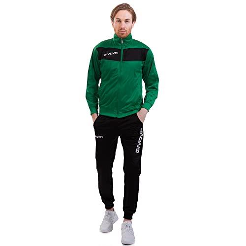 Tuta Givova Visa Triacetato Verde/Nero Tg. XL