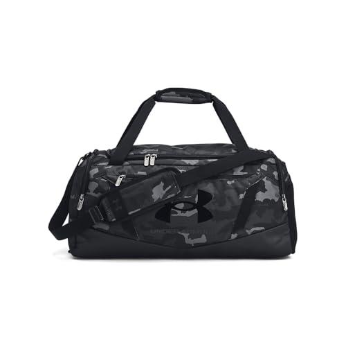 Under Armour Unisex Contain Duo Duffle Bag, Nero mimetico., Taglia unica