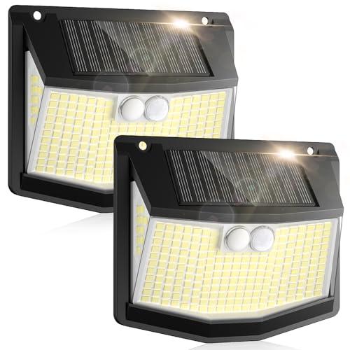 Lampada Solare da Esterno con Sensore di Movimento a 248 LED
